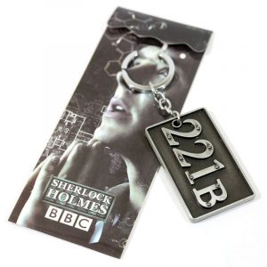 Sherlock 221B Key Ring